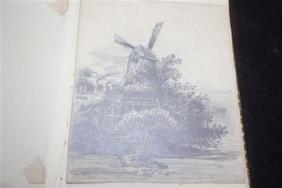 An 1826 autograph album / sketch book